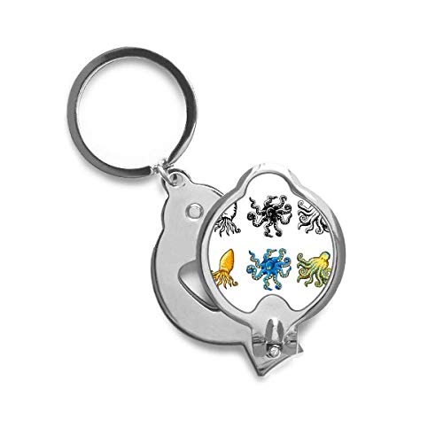 Octopus motif coupe-ongles créatif pour une manucure impeccable en voyage