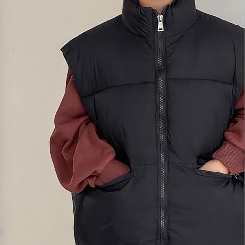 Girls Fleece Puffer Vest Kids Zip Up Winter Fleece Warm Sleeveless Jacket Buttons Lightweight Puffy Down Line Outerwear2