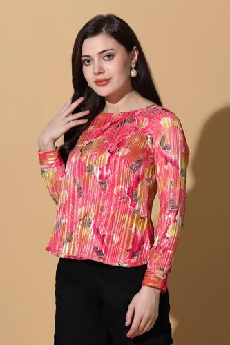 Image of Fashion Dream Women's Georgette Regular Fit Top