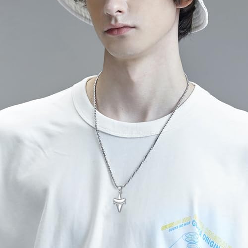 OHAYOO Men's Mjolnir Necklace 925 Sterling Silver Viking Thors Hammer Lion Celtic Knot Pendant Necklace Viking Rune Valknut Amulet Norse Viking Jewelry for Men Women3