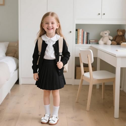 Image of Otter MOMO Toddler /Little Girls Mary Jane Slip-on School Uniform Party Dress Shoes