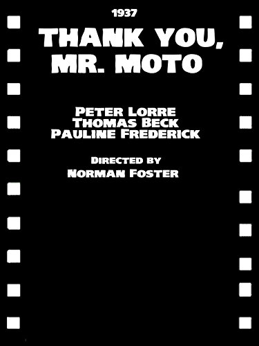 Thank You, Mr. Moto