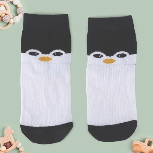 Image of Kid's Socks for Boys and Girls - Made with Soft & Breathable Cotton with Antibacterial Wash, Pack Of 5, Suitable for all day long use