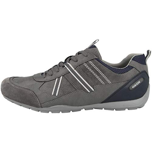 Geox U RAVEX A, Zapatillas Hombre, Gris, 42 EU