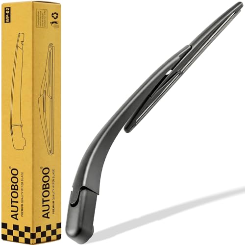 AUTOBOO Replacement for Dodge Magnum Nitro Chrysler 300 Rear Windshield Wiper Arm Blade Sets 2005 2006 2007 2008 2009 -OE:5140654AA & 05140654AB