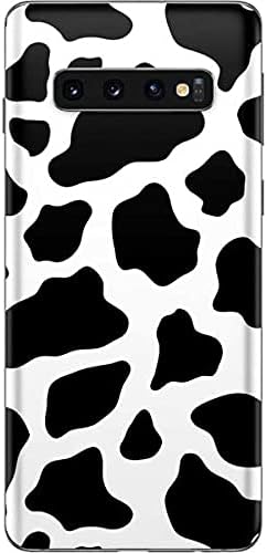 Skinit Decal Phone Skin Compatible with Samsung Galaxy S10 - Originally Designed Cow Print Design