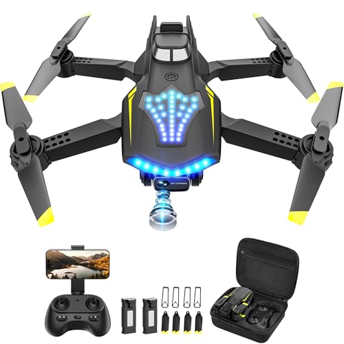 Flymevac Drone with Camera, Dual 720HD, Drone for...