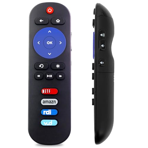 RC280 Replace Remote Control Applicable for TCL Roku TV 32S3700 32S3800 28S3750 32S3750 40FS3750 48FS3750 55UP120 32S4610R 55FS3700 49FP110 65US5800 55FS3850 40S305 43S305 49S305 65S405 43S405 49S405