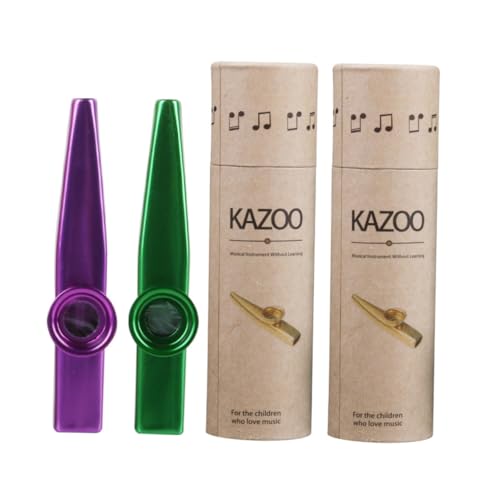 Abaodam 1Set Kazoo for Music Lovers Durable Kazoo Instruments for Teens and Adults Easy to Play Great for Parties and