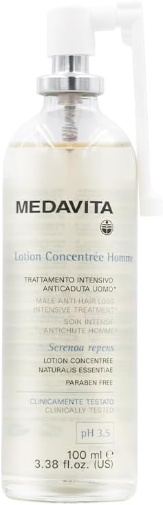 Medavita | Lotion Concentrée Homme, Intensive Anti-Hair Loss Treatment for Me...