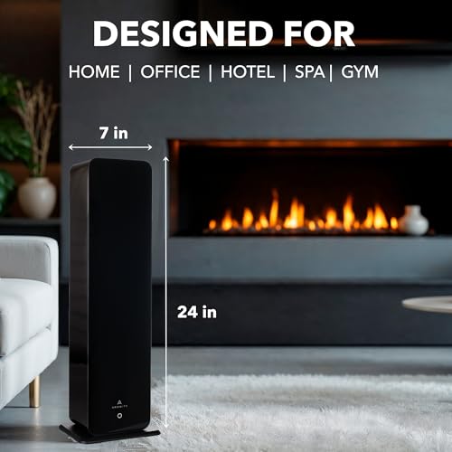 Difusor aromático eléctrico Tower con control Bluetooth miniatura 5