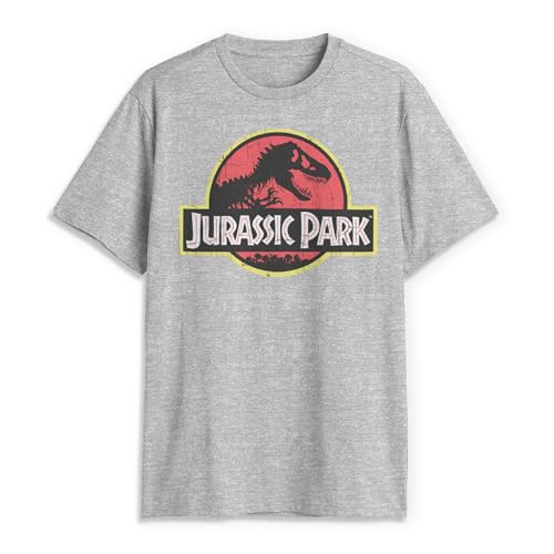 Amazon.com: Jurassic Park Men's T Rex Logo T-Shirt - Athletic
