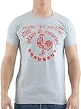 Photo Gallery ruhig sriracha hot chili sauce men s t-shirt grey l Photo Gallery ruhig sriracha hot chili sauce men s t-shirt grey l