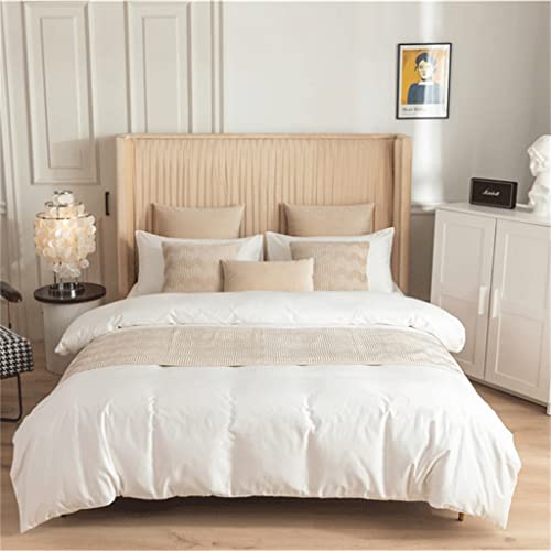 Leige Bed Flag Bed Runners Home Hotel Decoration Bed Scarf Pattern Throw Double-Faced Velvet Wavy (Color : Beige, Size : 45X210Cm) #TOP29