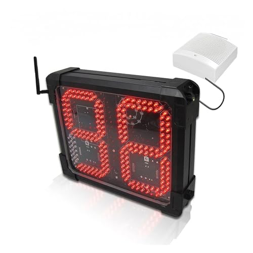 Cronómetros LED para Gimnasio, 2 Unidades, Control Remoto miniatura 1