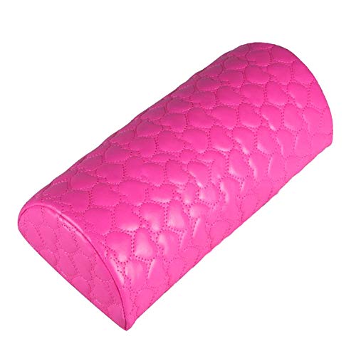 balloonbobo Soft Nail Art Pillow Hand Holder Cushion Arm Rest Support Manicure Care Treatment Salon Tool Rose Red