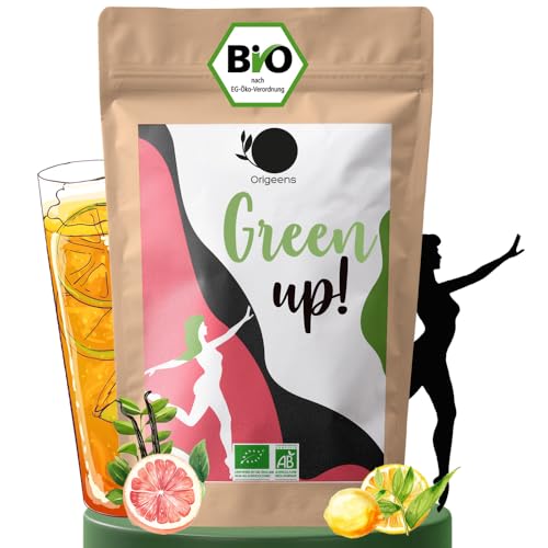 BIO DETOX TEE 150g, 60 Tassen - Leichtigkeit im Alltag - In Deutschland zertifiziert und verpackt - Bio Loser Tee mit Grünem Tee, Mate Tee, Zitronengras, Brennnessel, Ingwer und Zitrone