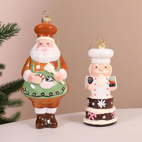 Décoration de Noël recyclable pour maison et vitrine chic - 4