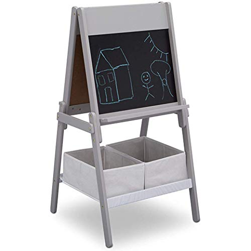 Delta Children TE87600GN-026 Mysize Kids Double-Sided Storage Easel -Ideal thumb #4