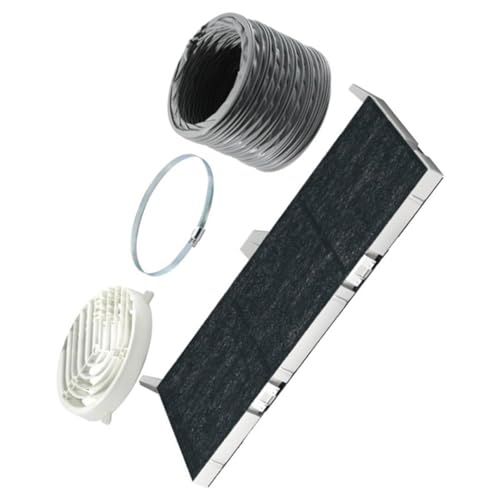 Kit de recyclage pour hotte Siemens LZ45450 Filtre Tuyau flexible Accessoire - vue 3