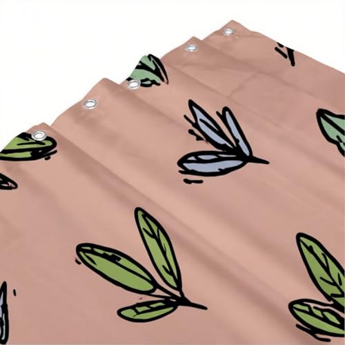 Rideau douche imperméable en polyester pour éviter les éclaboussures