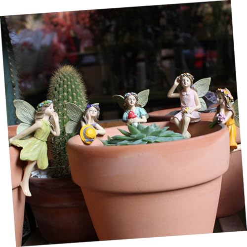 Figurines de jardin Beavorty résine durable contre intempéries - 5