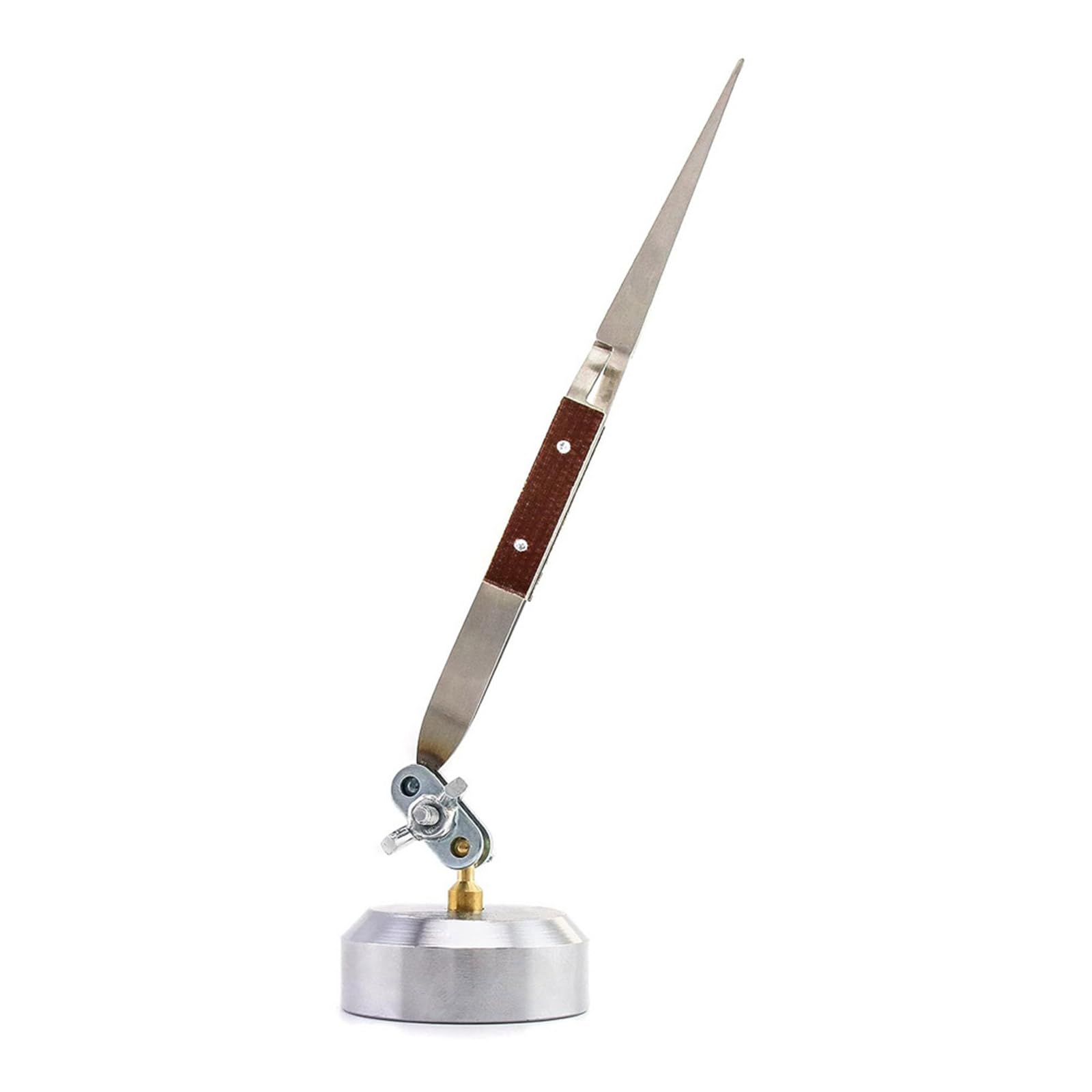 Cross Solder Tweezers 360° Rotatable Base Third Hand Tweezers Soldering with Base for Jewelry Repairing Cross Solder