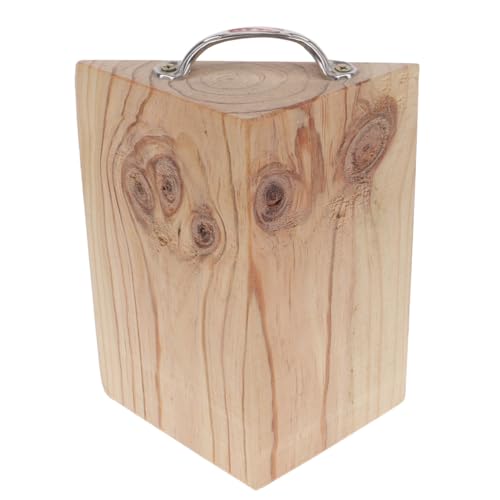 Cale de roue en bois de hêtre massif pour remorque et camion - 2