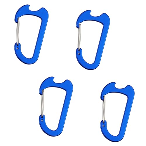 Compacts Aluminum Alloys Carabiner With Automatic Locking Latches And Opener Tool for Backpacks Essential