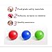 Glow in The Dark Sticky Wall Balls ,Ceiling Sticky Wall Balls, Stress Relief Balls,Gobbles Sticky Balls, Sticky Target Ball Decompression Toy for Adults Kids,15pcs,4.5cm