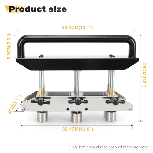 Three Station Roller Bender Tool - 0-90° Bending For 0.3-1.0mm Metal Roofing Sheets