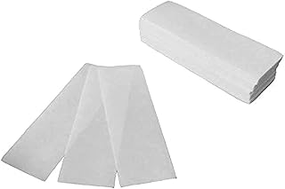 100 شريط شمع ورقي غير منسوج لازالة الشعر