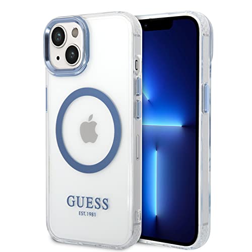 Guess GUHMP14MHTRMB Coque Rigide pour iPhone 14 Plus 6,7" BL