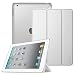 Produktbild Fintie Hülle für iPad 4 iPad 3 iPad 2 - Ultradünne Superleicht Schutzhülle mit transparenter Rückseite Abdeckung Cover mit Auto Sleep/Wake für 9.7" iPad 2, iPad 3, iPad 4, Silber