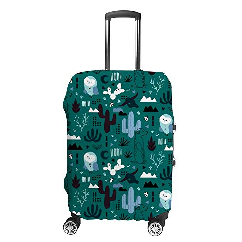 Housse pour bagages animaux du désert anti-rayure lavable et extensible