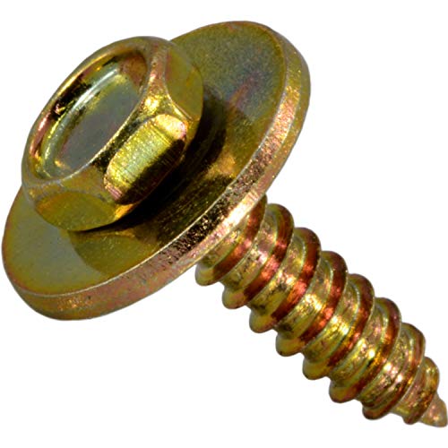 Tornillos para chapa y cierre 504724 con rosca de alta tracción para paneles de metal