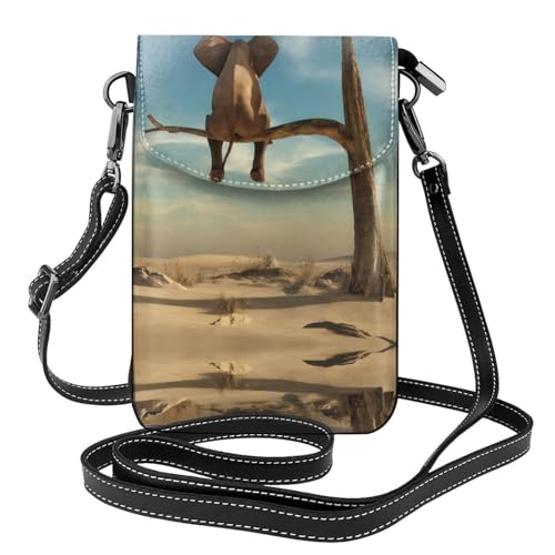 Sac à bandoulière éléphant doux pour la peau pour ranger la monnaie sans irritation