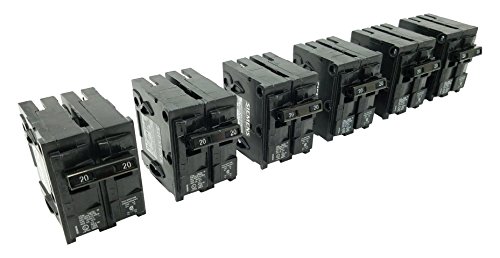 Image of Siemens Q220 6PK 20 Amp Double Pole Type QP Circuit Breaker (Pack of 6)