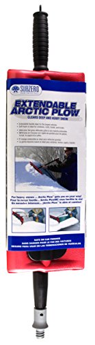 Subzero 18833 51" Heavy Duty Telescopic Arctic Plow Snowbroom With Ice Scraper #TOP1