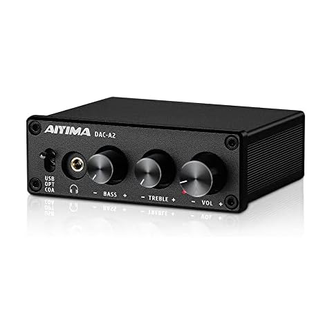 AIYIMA DAC-A2 Headphone Amplifier with Controls Cover