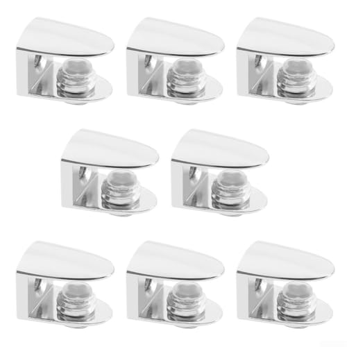 Soporte de estante de cristal ajustable para...