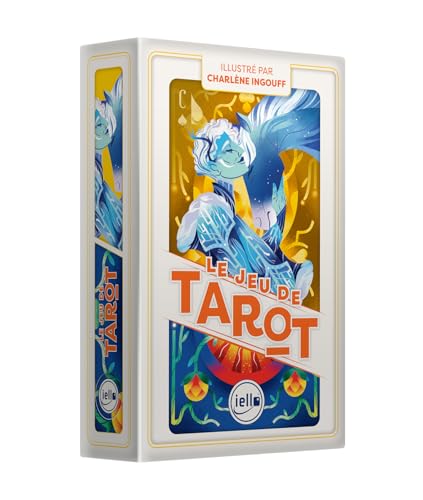 Cartes Traditionnelles : Tarot | Jeu de Tarot Français | Illustrations Élégantes | Coffret Premium | Règles Incluses | 3 à 5 Joueurs