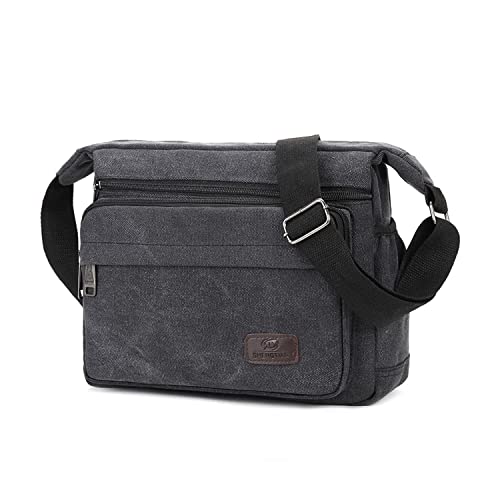 Freiesoldaten Multi Taschen Bote Schulter Tasche Lässig Segeltuch Handtasche Draussen Wandern Angeln Camping Arbeiten Umhängetasche Tasche Cover
