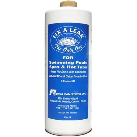 Amazon.com : Marlig Fix-A-Leak Pool and Spa Leak Sealer - 32 oz