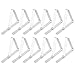 Super Z Outlet Stainless Steel Table Cloth Cover Clamps - Holder Clips Event Party Supplies (20 Pack)
