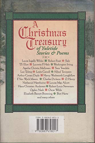 A Christmas Treasury of Yuletide Stories & Poems B009M8Z0YM Book Cover