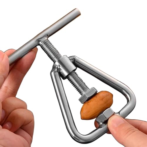 Metal Nut Cracker Tool Nutcracker Kitchen Tool Stainless Steel Pecan Cracker Nutcracker Tool for All Sorts of Nuts