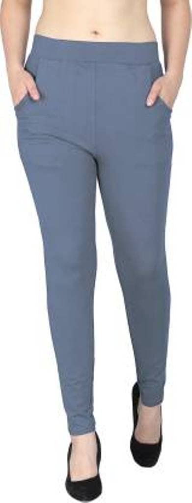 kaff Womens Ankle Length Lycra Blend Legging with 2pocket-picture-37