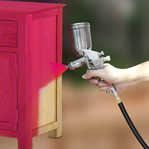 F75 Paint Spray Gun Spray Gun Pot Pneumatic Tool Household Sprayer Paint Pneumatic Spray Guns Tool With Upper Pot For Yard Car Driveway Patio Deck Cleaning House Furniture Painting Home Outdoors #TOP4