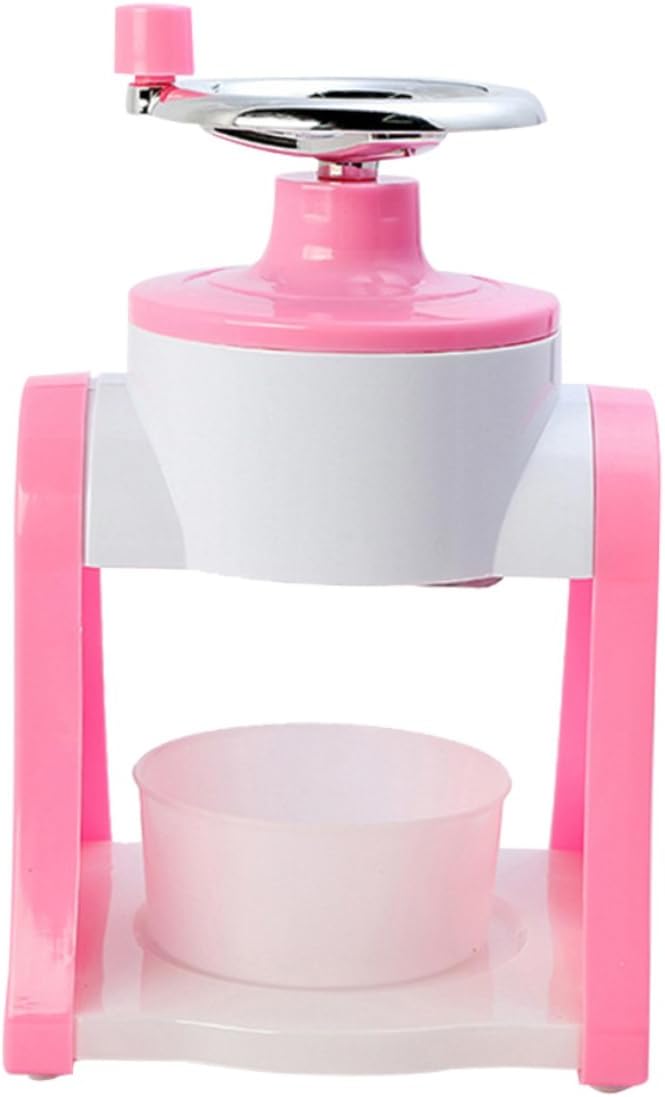 Manual Ice Shaver Machine Hand Operated Ice Chipper for Home Cutter Easy to Clean